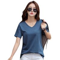 Baumwolle Frauen Kurzarm T-Shirts, mehr Farben zur Auswahl, :XXL,  Stück