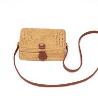 Straw Weave Crossbody Bag attached with hanging strap PC