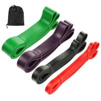 Emulsion Resistance Bands for sport & durable & flexible mixed colors Set