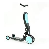 PU Rubber & Aluminium Alloy & Polypropylene-PP foldable Scooter with music box & stretchable PC