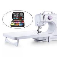 Multifunction Mini Sewing Machine portable with Metal  Solid white Sold By PC