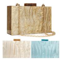 Acrylic hard-surface & Box Bag & Easy Matching Shoulder Bag Solid PC