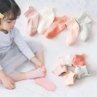 綿 子供の足首の靴下 選択のための異なるパターン 対