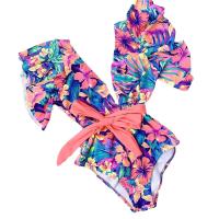 Polyester Einteiliger Badeanzug, unterschiedliches Muster zur Auswahl, mehr Farben zur Auswahl,  Stück