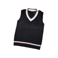 Cotton Women Sweater & unisex Solid black PC