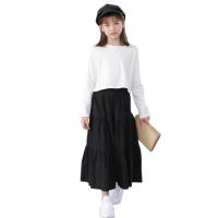 Cotton Girl Two-Piece Dress Set & two piece & loose skirt & top Set