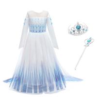 Polyester Princess & A-line Girl One-piece Dress PC