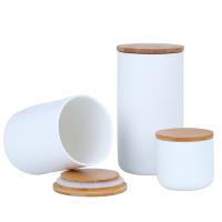 Ceramics dampproof Storage Jar tight seal & three piece Set