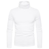 Polyester Slim Men Long Sleeve T-shirt thicken & thermal & breathable Solid PC