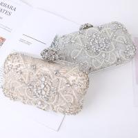 ABS Clutch Bag soft surface & with rhinestone PC