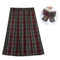 Polyester Skirt & loose & breathable plaid PC