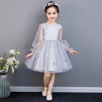 Polyester Princess & Ball Gown Girl One-piece Dress star pattern PC