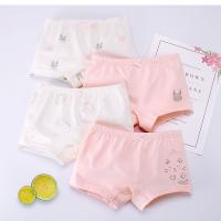 Cotton Baby Girl Underwear & four piece & breathable Set