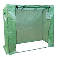 PETG-Polyéthylène Téréphtalate & Tube en acier Couverture de tissu d’ombre Solide Vert pièce