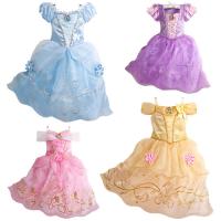 Satin & Cotton Children Princess Costume  patchwork Others PC