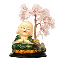 Synthetic Resin Creative Rich Tree Decoration durable Painted Solid PC