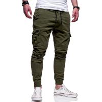 Coton Pantalons décontractés hommes teint nature Solide plus de couleurs pour le choix pièce