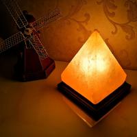 Saltstone & Wooden Night Lights different power plug style for choose & adjustable brightness Solid PC