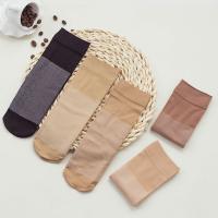 Polyamide & Cotton Short Stocking thicken & sweat absorption Solid mixed colors : Lot