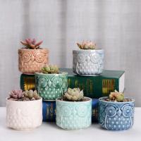 Ceramics Flower Pot corrosion proof & hardwearing & four piece & breathable Lot