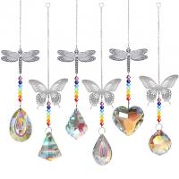 White Crystal Creative Hanging Decoration corrosion proof & six piece PC
