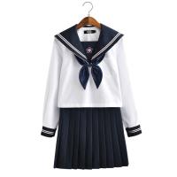 Viscose & Polyester Schoolgirl Costume patchwork striped Set