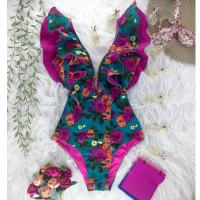Polyester One-piece Swimsuit backless PC