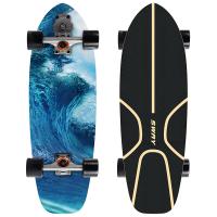 Ahorn Skateboard,  Polyurethan-PU, unterschiedliche Farbe und Muster für die Wahl,  Stück