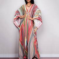 Polyester Swimming Cover Ups sun protection & loose printed : PC