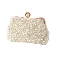ABS Evening Party Clutch Bag with chain Plastic Pearl PC