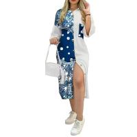 Polyester One-piece Dress mid-long style & loose PC