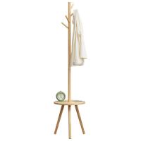 Solid Wood Clothes Hanging Rack durable Solid PC