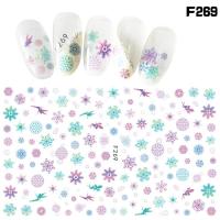 pegatinas Etiqueta de uñas, diferente color y patrón de elección, 10PCs/Mucho,  Mucho