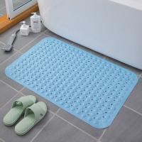 PVC Anti Skid Mat durable & for bathroom & with suction cups & massage Solid PC