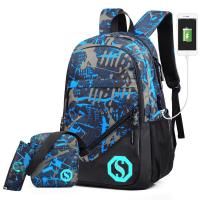 Oxford & Polyester Unisex Backpack Double Straps & hardwearing & shockproof & waterproof & breathable 