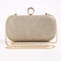 Polyester Clutch Bag soft surface & with rhinestone PC