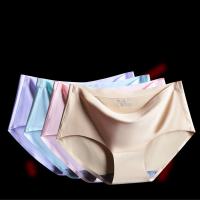 Viscose Seamless Panties & breathable Solid PC