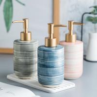 Céramique Bouteille de savon plus de couleurs pour le choix pièce