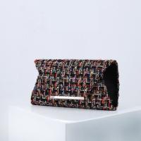 Nylon Weave Clutch Bag with chain Polyester PC