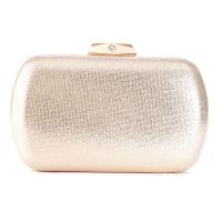 PU Leather Clutch Bag with chain Polyester Cotton PC