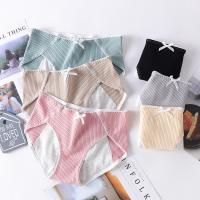Cotton Period Panties breathable patchwork Solid : PC