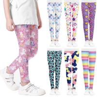Polyester Leggings de fille Pantalon couleur et motif différents pour le choix plus de couleurs pour le choix pièce
