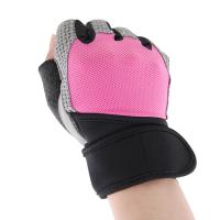 Polyester Half Finger Glove & anti-skidding & breathable Pair