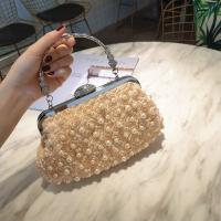 Polyamide Evening Party Clutch Bag Plastic Pearl PC
