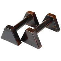 ThermoWood Push-up Holder durable & anti-skidding wood pattern brown Set