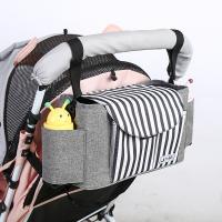 PVC & Oxford Stroller Hanging Bag portable & waterproof printed striped PC