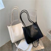 PU Leather Shoulder Bag soft surface & attached with hanging strap Synthetic Leather Solid PC
