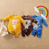 Polyester Baby Jumpsuit verschillende kleur en patroon naar keuze stuk