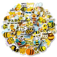 PVC Sticker Paper waterproof printed Bees multi-colored Lot