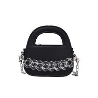PU Leather Handbag Mini & attached with hanging strap Solid PC